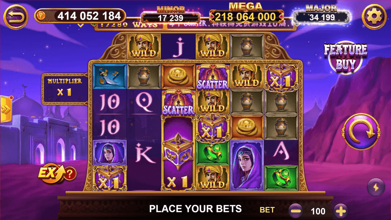 Lucky365 Ali Baba Gameplay Screenshot