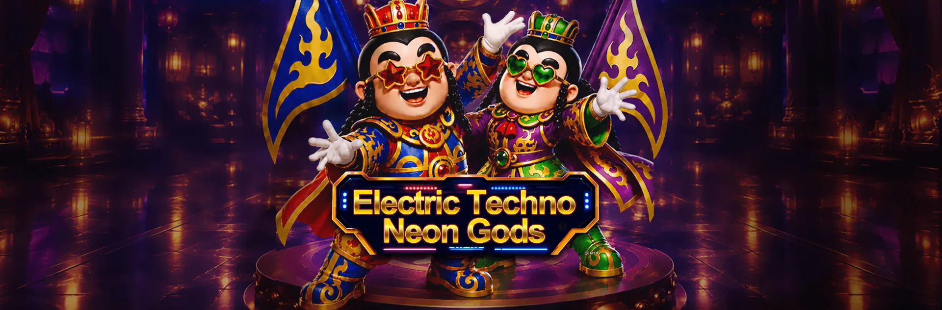 Electric Techno Neon Gods Slot Game